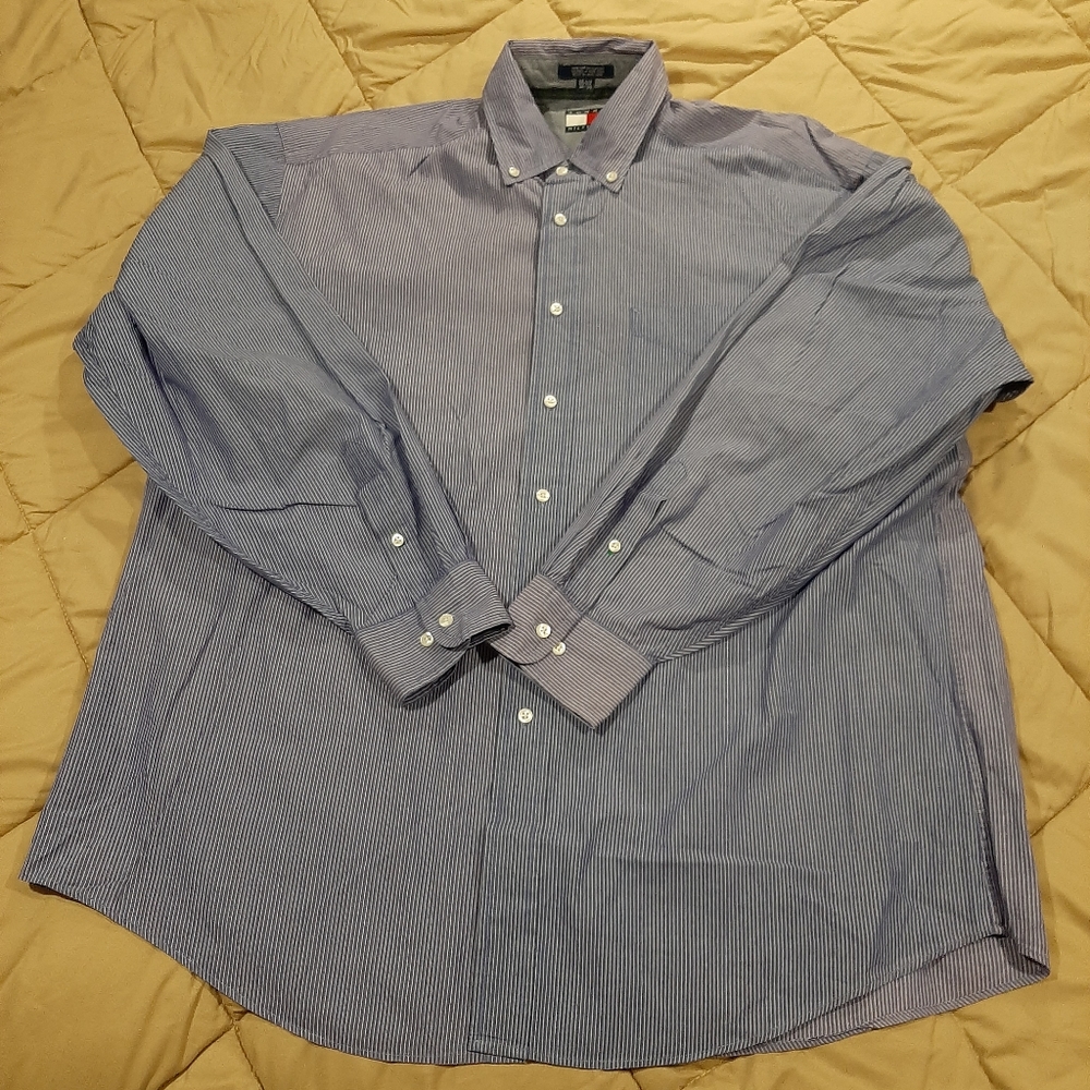 Tommy Hilfiger Dress Shirt 16 1/2 34-35